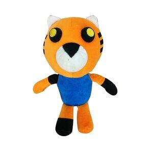 Piggy MiniToon 2021 Orange & Blue Tiger Plush Toy